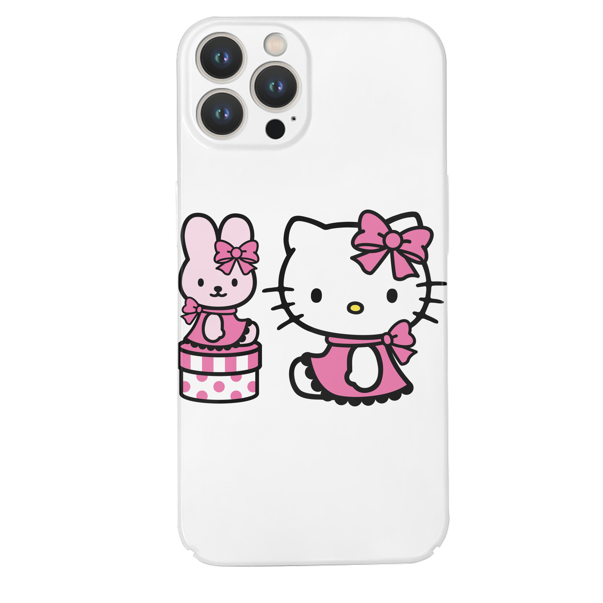 （画像用） Hello Kitty ハローキティ 【iPhone 14シリーズ対応】ハードケース